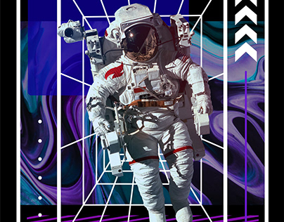 Outer Space - Collage Digital