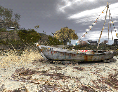 Second Life Virtual Photography: Frogmore - Wrecked