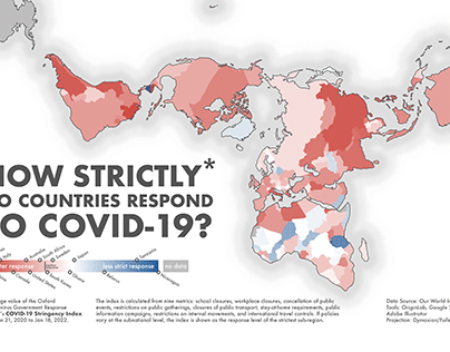 How strictly do countries respond to COVID-19?