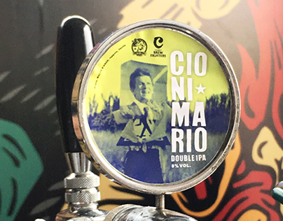 CIONI MARIO / Beer Tap Label