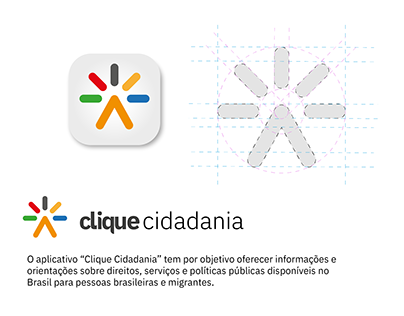 Logo "Clique Cidadania"
