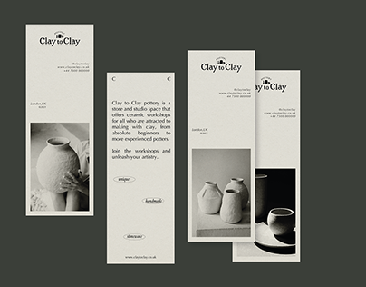 Clay to Clay pottery | Branding