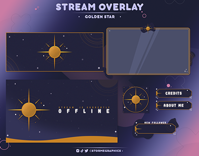 GOLDEN STAR OVERLAY ~ FREE VERSION AVAILABLE