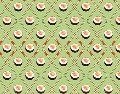 Sushi Repeat Pattern