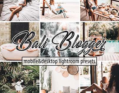 Mobile Lightroom Preset Bali Blogger