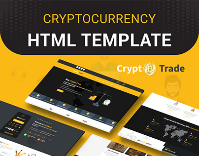 Crypto Trade - Bitcoin and Cryptocurrency HTML Template