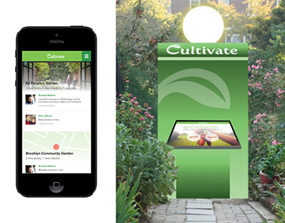 Cultivate | Urban Gardening App & Kiosk Design