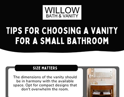 Tips For Choosing a Vanity for a Small Bathroom