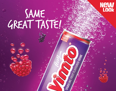 Vimto Fizzy New Packaging Launch