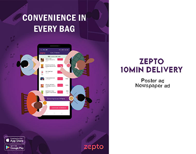 Zepto - Ad Poster