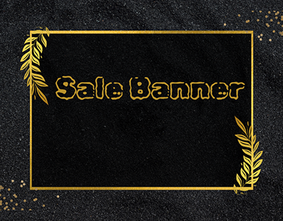 Sale banner design