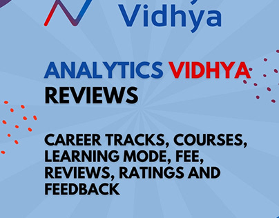 Analytics Vidhya Reviews for your best Career Tracks