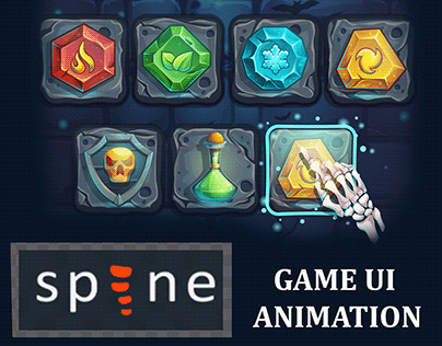 Spine 2D Animation: Game UI