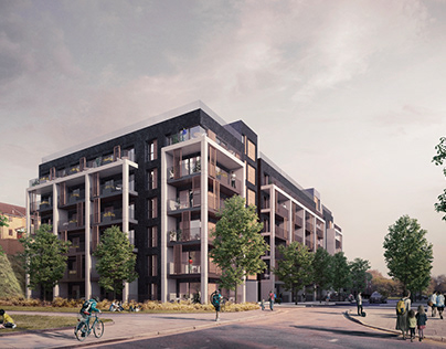 Residential Scheme in Belfield designed by Pick Everard