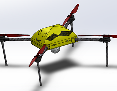 QuadCopter (Drone) 3D Modelling