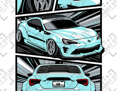 Car illustration Project