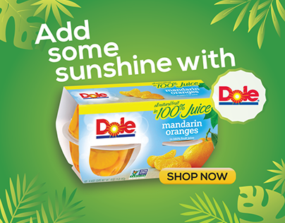 Digital Banners for Dole
