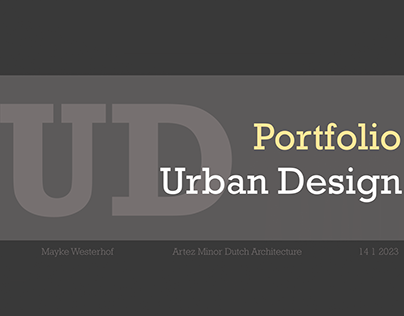 Urban Design -Portfolio