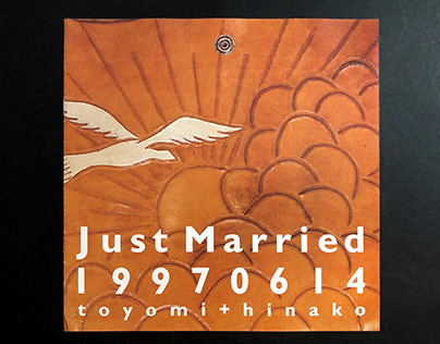 Just Married 19970614 toyomi ＋hinako Wedding Album