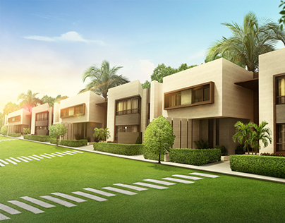 Architectural Visualization for Modern Compound
