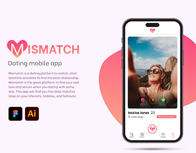 Mismatch - Dating mobile app UI/UX Design