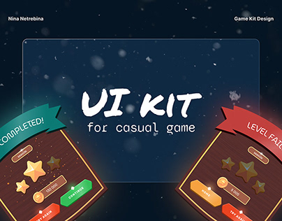 Game UI Kit for casual game