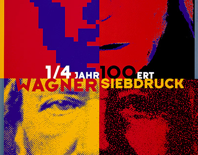 Plakate für Wagner Siebdruck