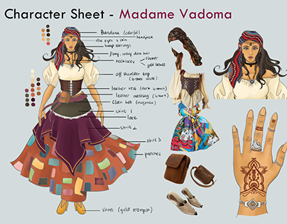 Madame Vadoma | Character Design