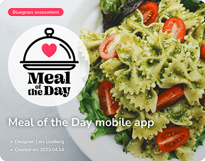 Meal of the Day mobile app