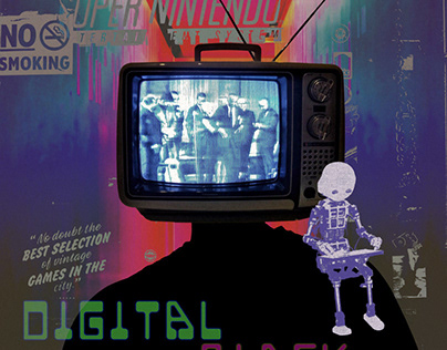 Digital Black | LoFi Cover Design
