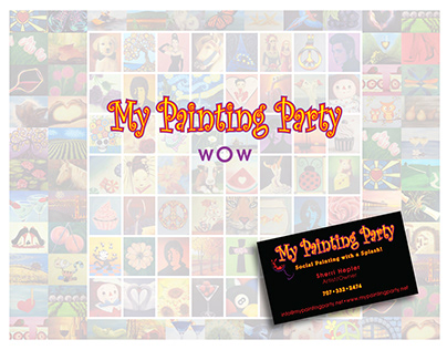 My Painting Party Identity & Website