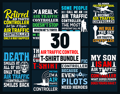 Air Traffic Control T Shirt Design
