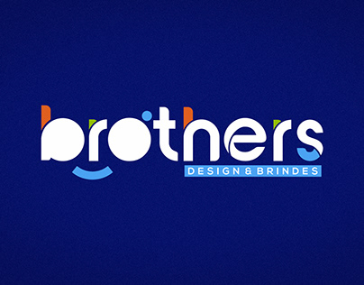 logomarca empresa de brindes brothers design e brindes