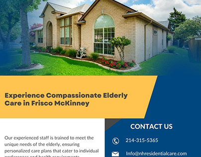 Experience Compassionate Elderly Care Homes in McKinney