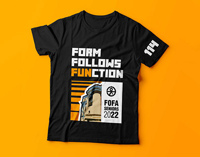 FOFA senior T-shirt'22
