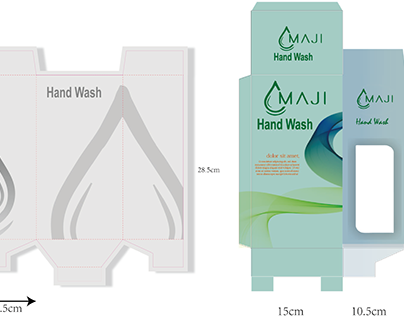 Hend Wash packageing design