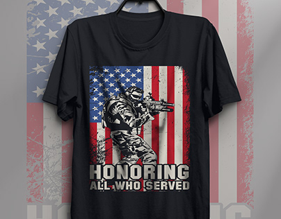 Veteran T-Shirt Design I Army T-Shirt Design
