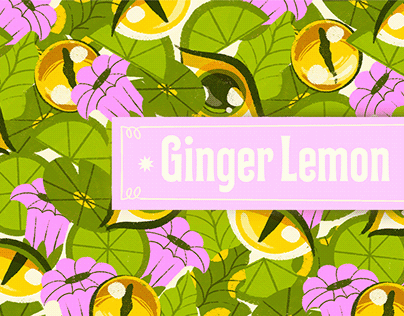 Ginger Lemon Ice Tea