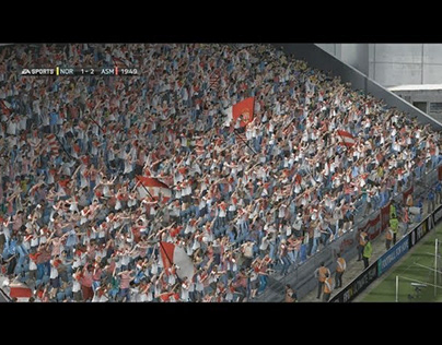 FIFA 14 - Next-gen crowds go crazy