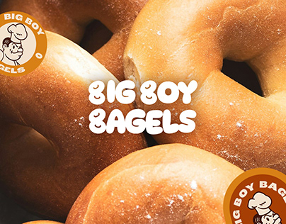 Big Boy Bagels | Bagels Shop Branding and Illustration