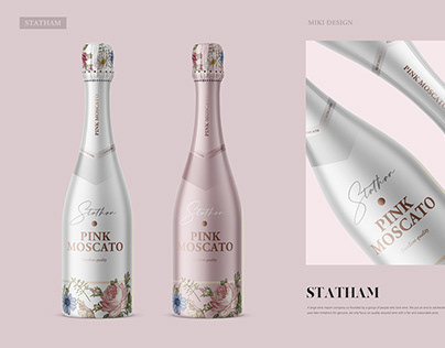 Sweet wine Bottle packaging design / 甜葡萄酒 红酒包装设计