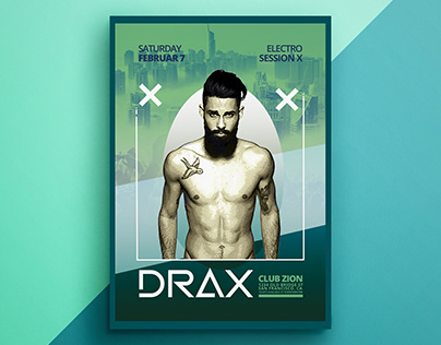 Poster Advertising Drax