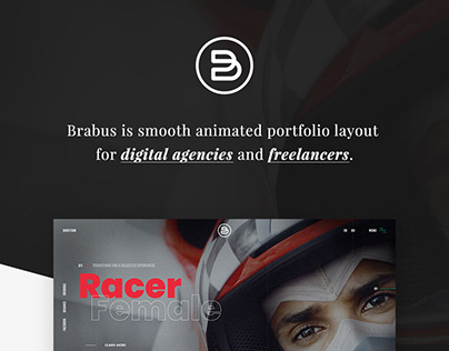 Brabus | Contemporary Portfolio Theme for Agencies