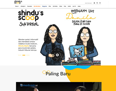 Shindu's Scoop Web Design