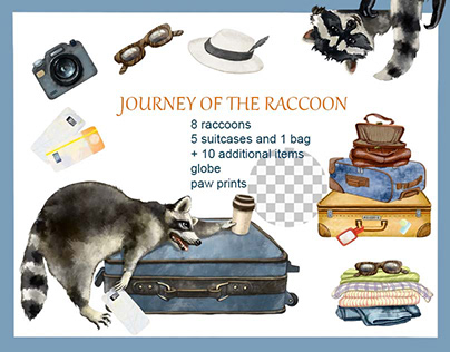 Traveling raccoons