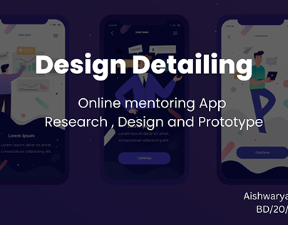 UIUX- ONLINE MENTORING INTERFACE DESIGN AND RESEARCH