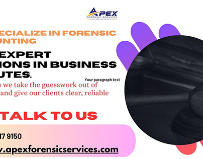 Financial Witness Services | Apex Forensic Services
