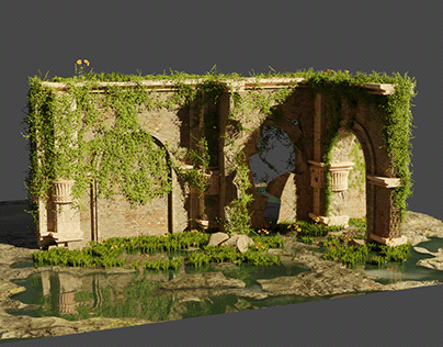 3D Moddeling Ruins