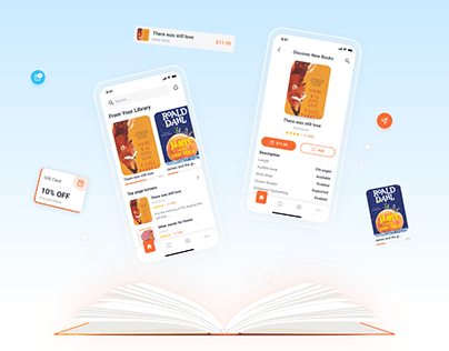 Lith - E-book store & E-reader App UI Kit