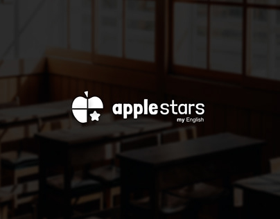 Apple Stars "my English" | Logo Redesign